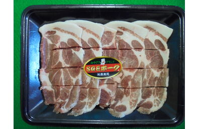 宮崎県産SEGポークのブランド豚を、大切に育てています