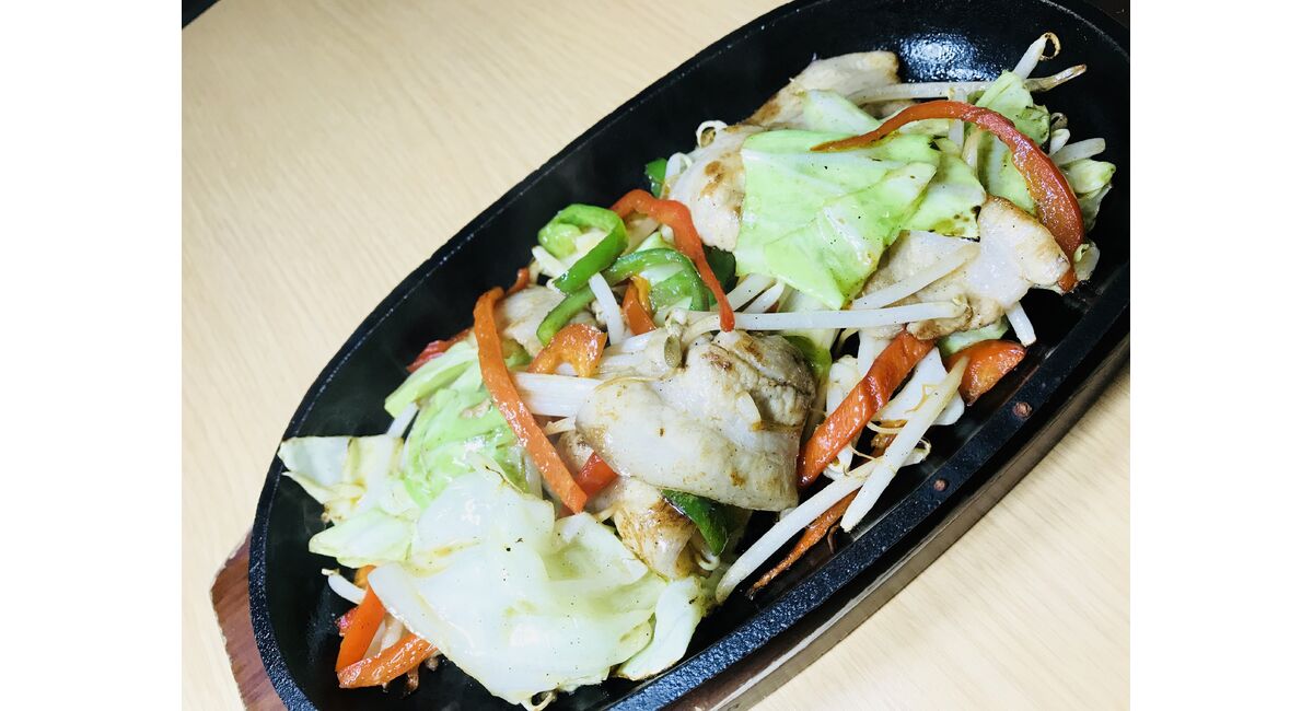 豚バラ肉の野菜炒め