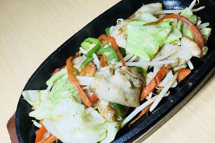 豚バラ肉の野菜炒め